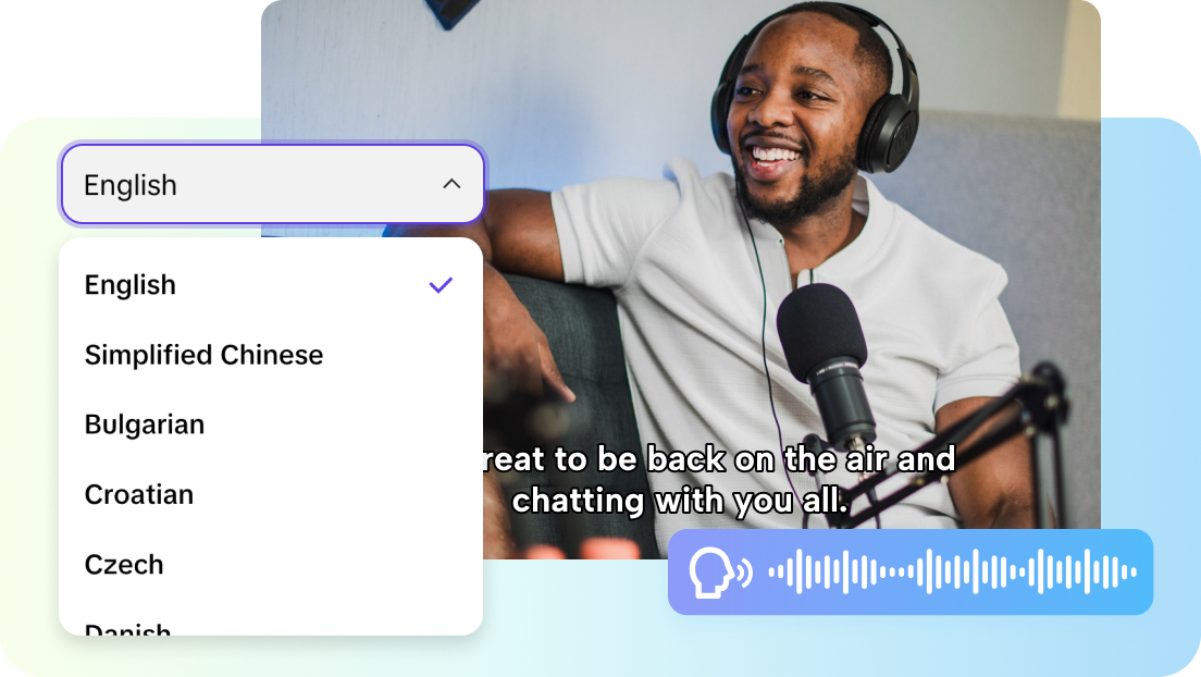 รองรับการจำลองเสียงในหลายภาษา